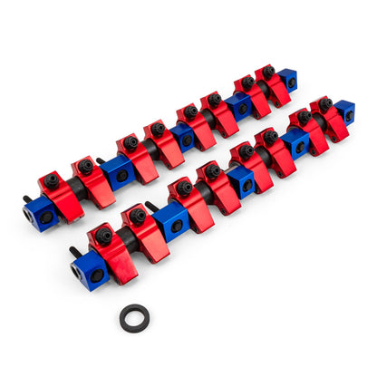 Mopar Chrysler SB 318 340 360 1.6 Ratio Aluminum Roller Rocker Arms & Shafts