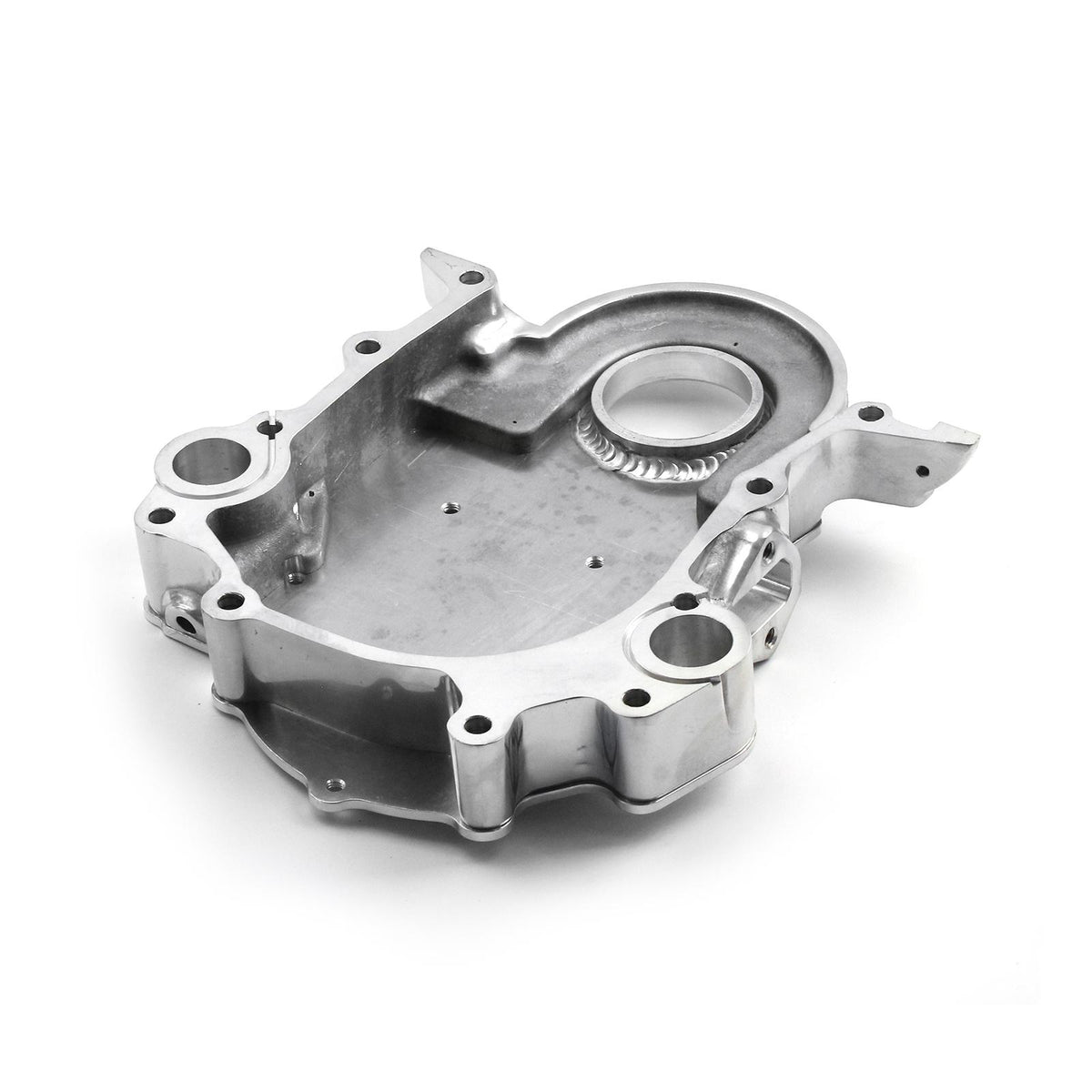 Ford 429 460 1968-97 2-Pc Removable Front Aluminum Timing Chain Cover Polished