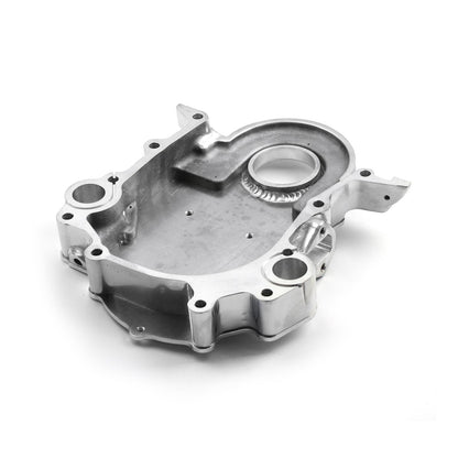 Ford 429 460 1968-97 2-Pc Removable Front Aluminum Timing Chain Cover Polished