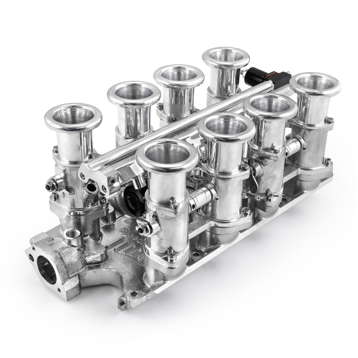Ford SB 289 302 Windsor Downdraft EFI Stack Intake Manifold System Polished