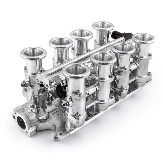 Ford SB 289 302 Windsor Downdraft EFI Stack Intake Manifold System Polished