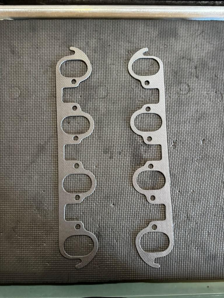Ford 429 Exhaust Gasket Set 1.55" X 2.35" 1970-1971