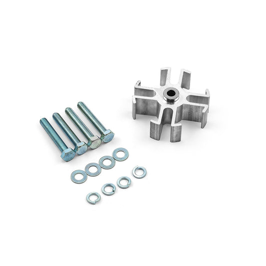 Universal 1 Aluminum Radiator Fan Spacer and Bolts
