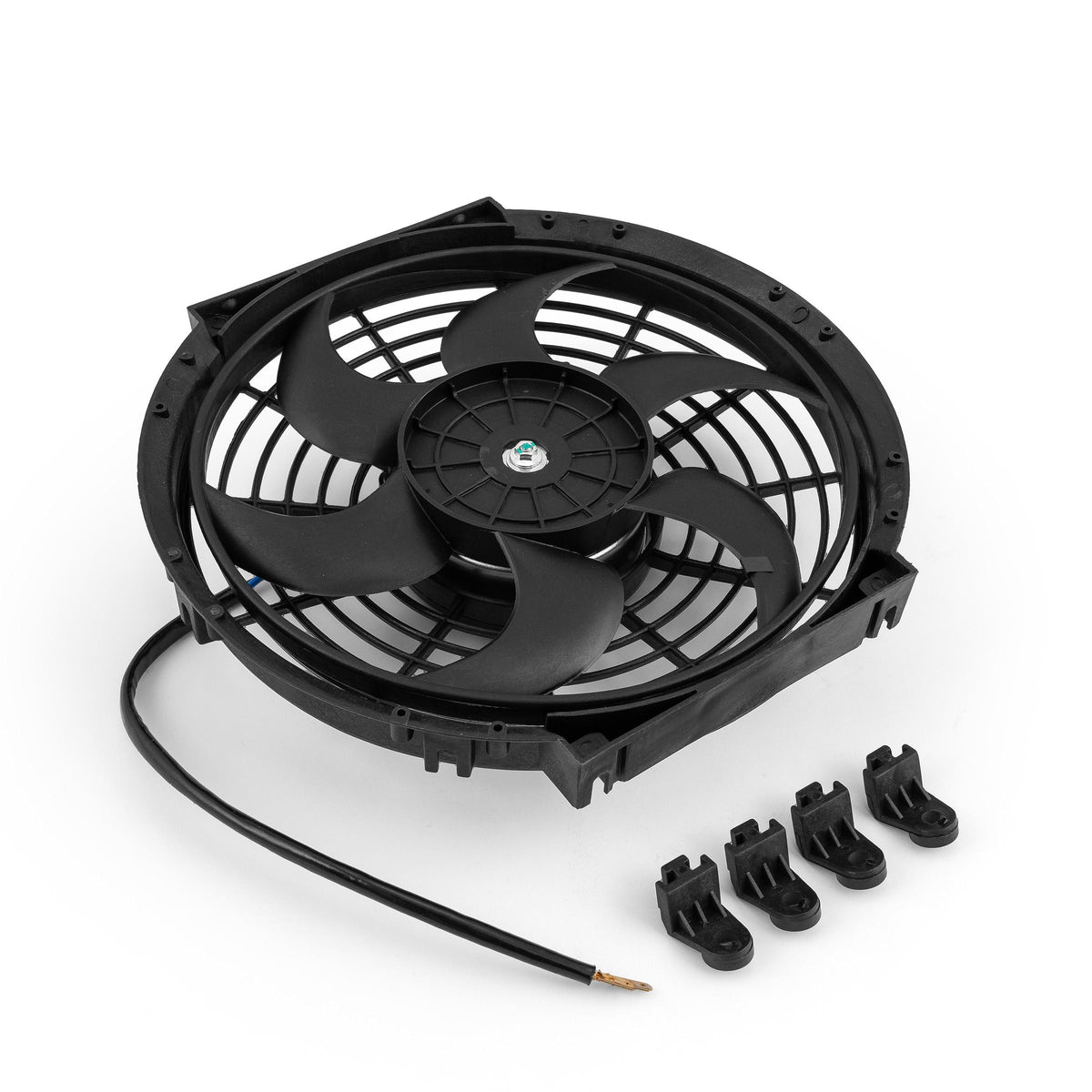 10" Reversable 12V 'S' Blade Radiator Electric Thermo Fan