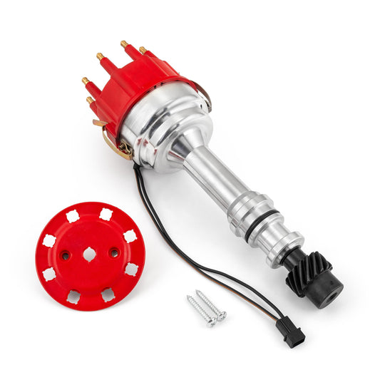 Oldsmobile 400 425 455 8000 Series Pro Billet Distributor [Red]