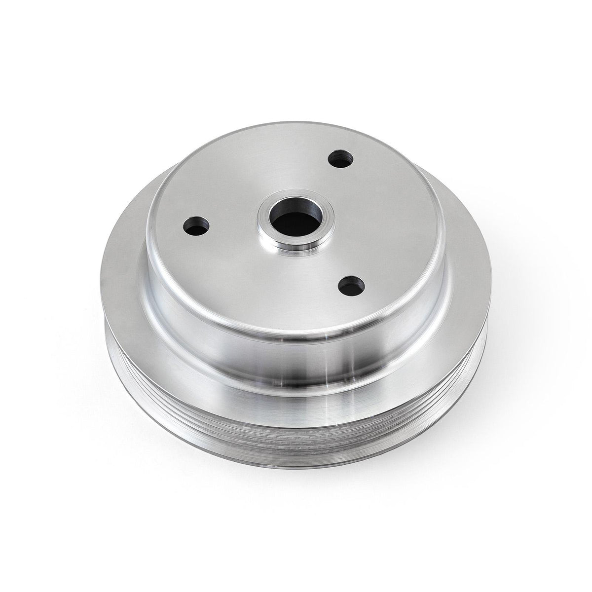 Chevy SBC Billet Aluminum Short Water Pump SWP Serpentine Pulley