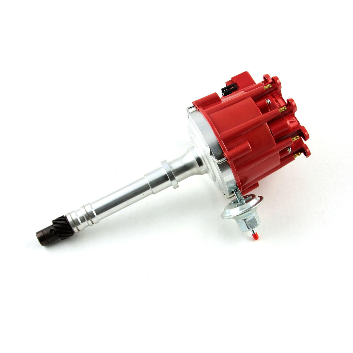 Chevy SBC 350 BBC 454 Thunder Series 65K Coil HEI Distributor [Red]