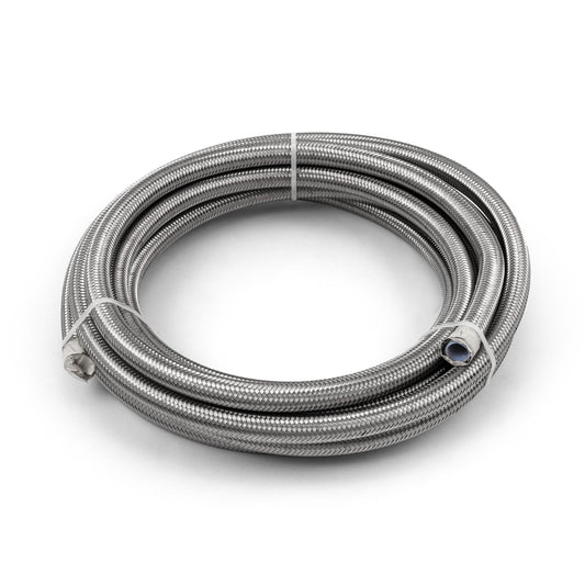 -10 AN PTFE Braided Stainless Steel Hose Line [20 ft. Length]