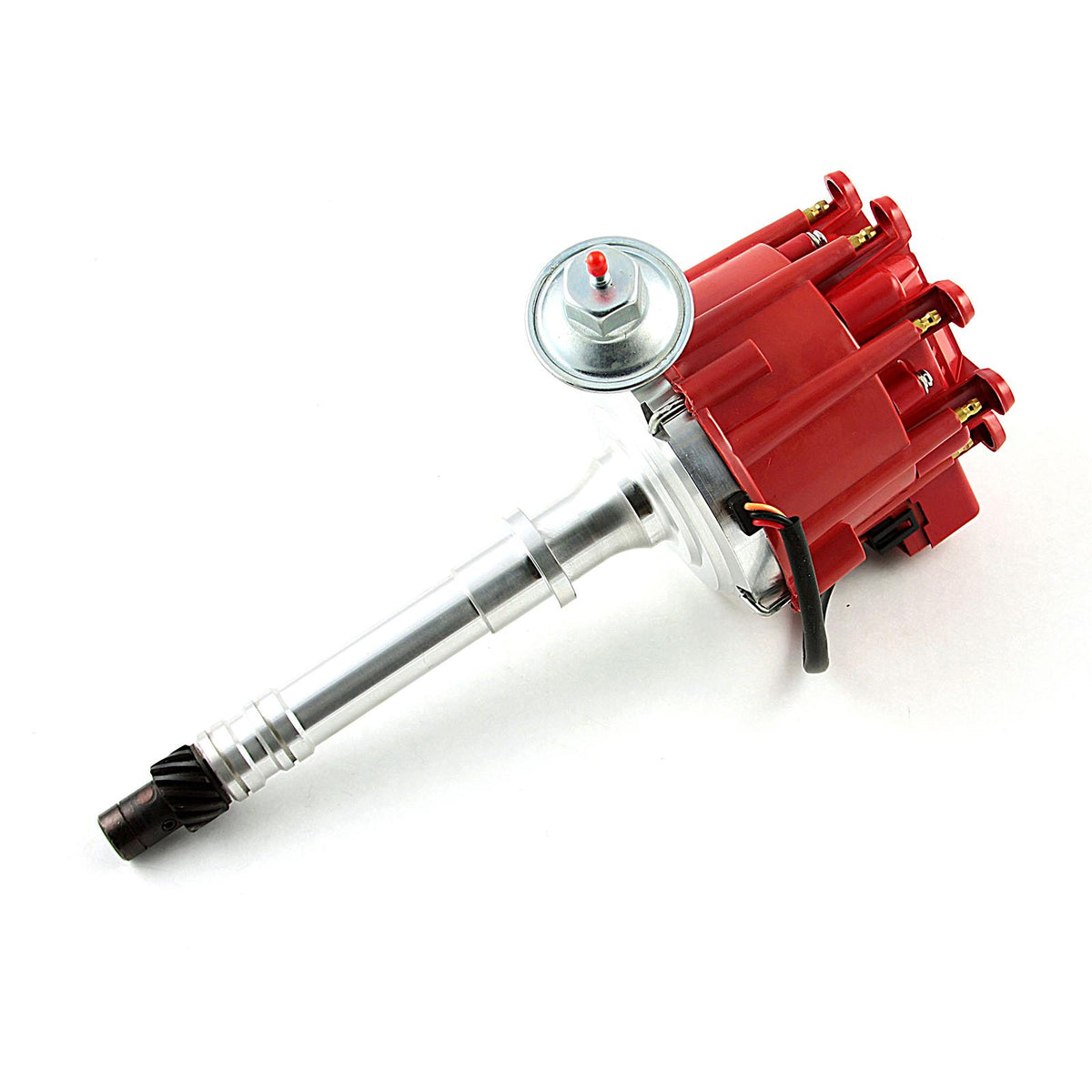 Chevy SBC 350 BBC 454 Thunder Series 65K Coil HEI Distributor [Red]