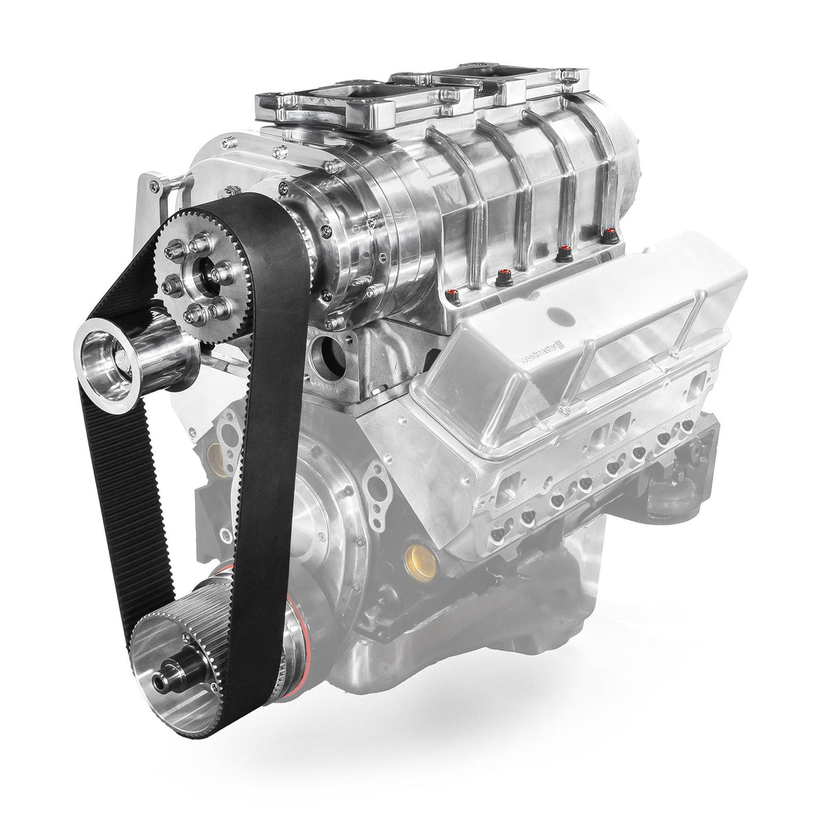 Chevy SBC 350 Complete 6-71 Roots Supercharger Blower Kit
