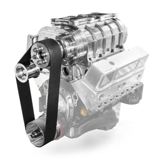 Chevy SBC 350 Complete 6-71 Roots Supercharger Blower Kit