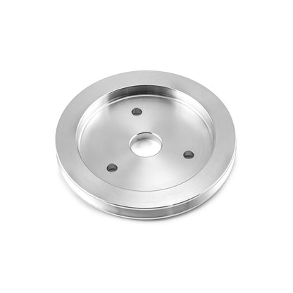 Chevy BBC 454 Billet Aluminum Short Water Pump Swp 1 Groove Crank Pulley