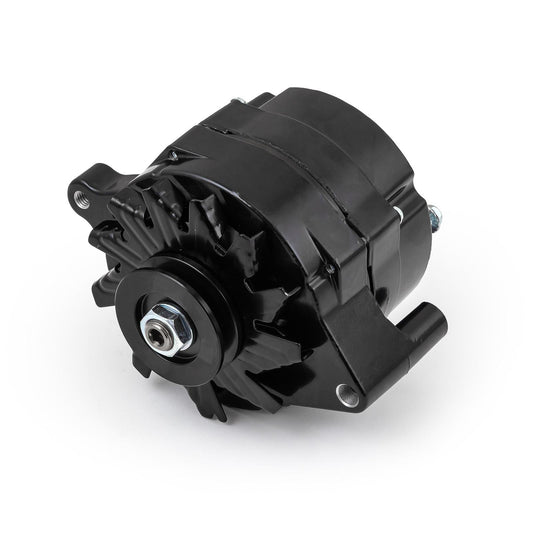 Ford 1G 1963-1995 110 Amp V-Belt High Output Alternator [Black]