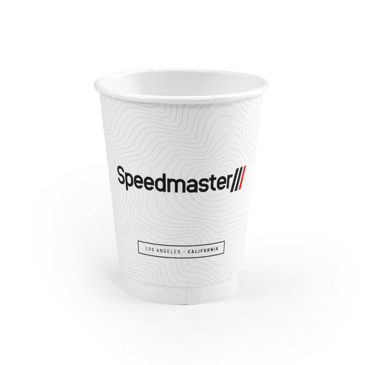 Speedmaster 12oz Double Wall Insulated Coffee Cups - Pack of 25 [White]