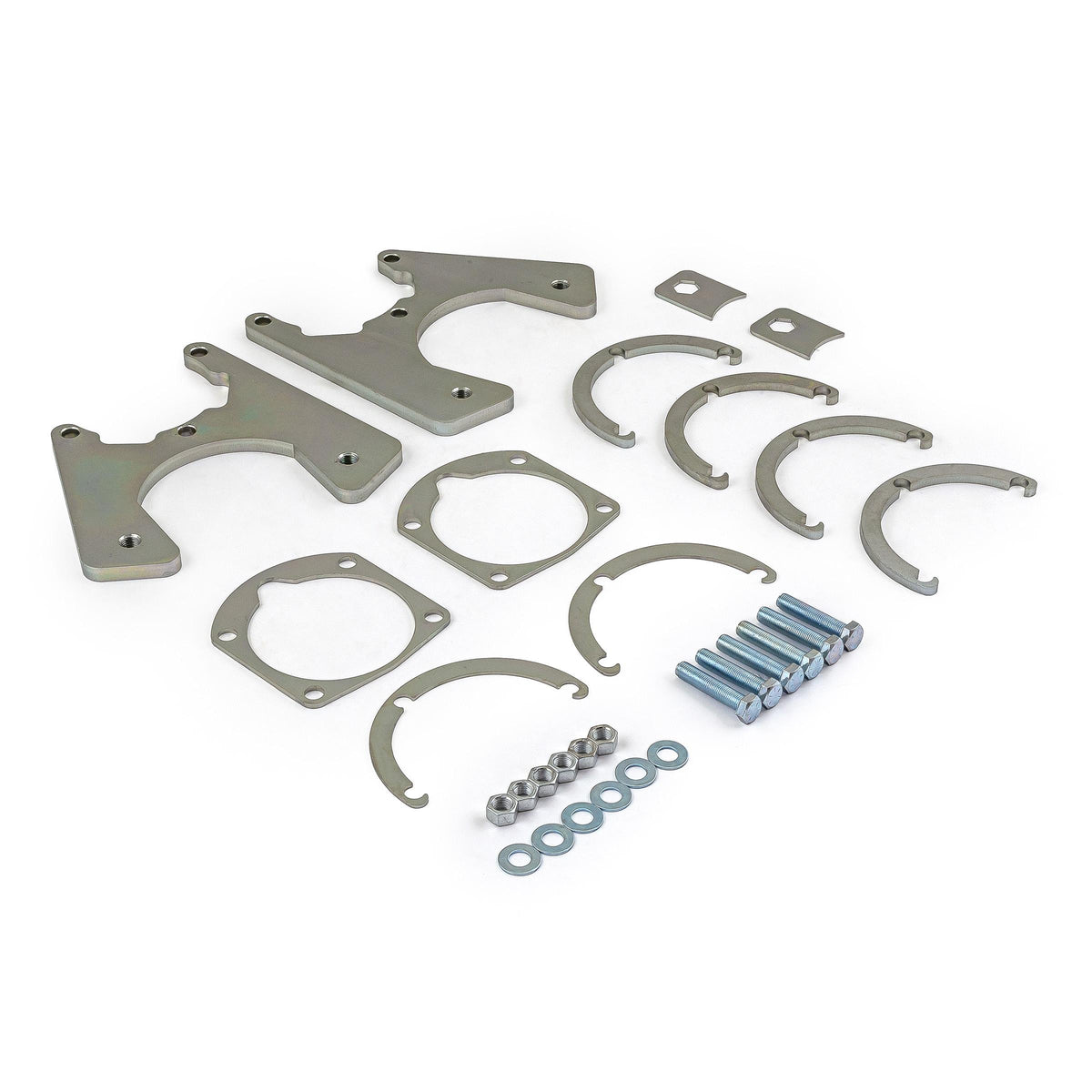 Large GM 10 12 Bolt Rear Disc Conversion Brake Bracket Kit w/ Hardware