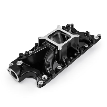 Ford SB 260 289 302 Windsor HiRise Aluminum Intake Manifold [Black]