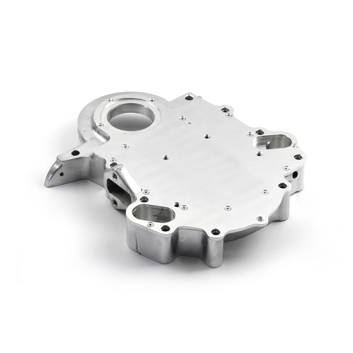 Ford 429 460 1968-97 2-Pc Removable Front Aluminum Timing Chain Cover Polished