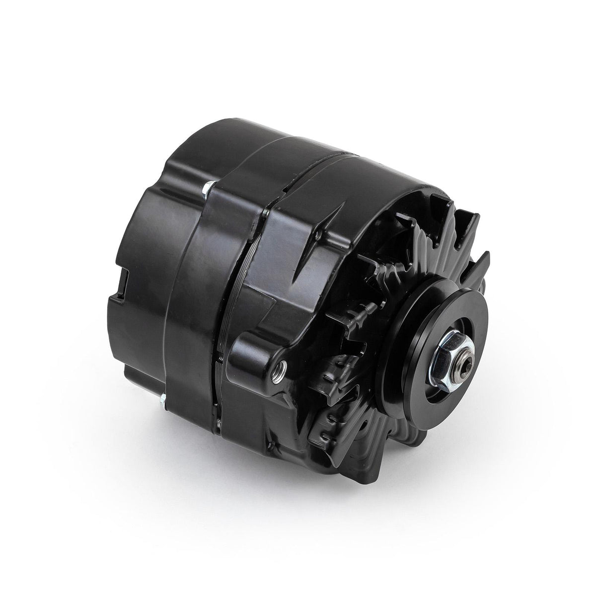 Ford 1G 1963-1995 110 Amp V-Belt High Output Alternator [Black]