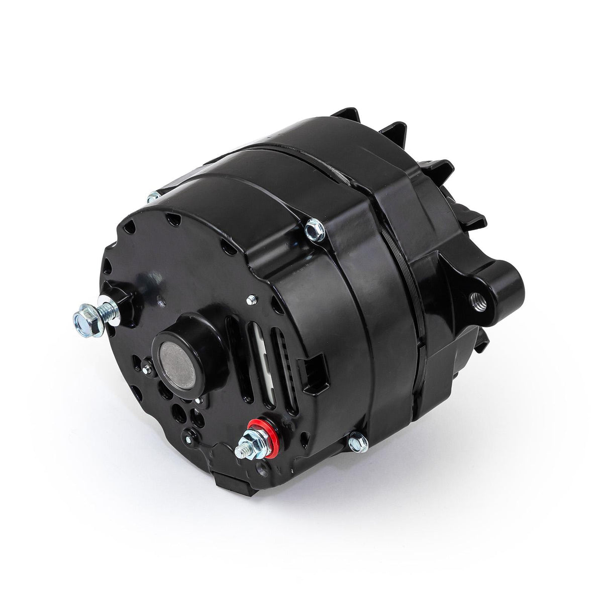 Ford 1G 1963-1995 110 Amp V-Belt High Output Alternator [Black]