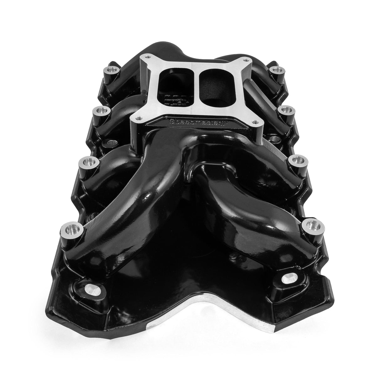 Ford 351C Cleveland 3V (4V w/Tongues) MID-AIR™ MidRise Intake Manifold [Black]