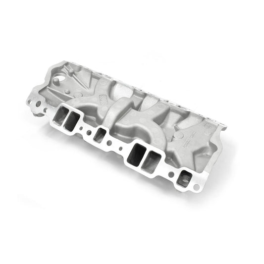 Chevy SBC 350 1957-95 (Non EGR) LowRise Intake Manifold [Satin]