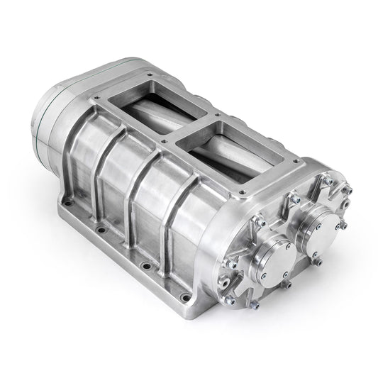 6-71 6/71 Roots Supercharger Blower - 3-Lobe Twisted Rotors [Polished]