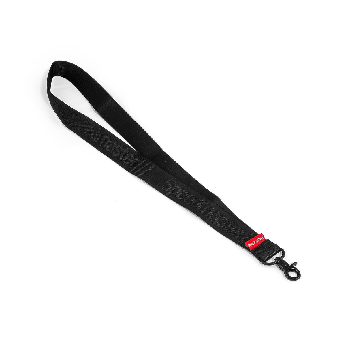 Speedmaster Signature Black Tonal Woven Nylon Lanyard [Limited Drop]