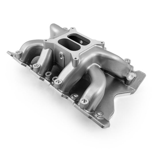 Ford 351C Cleveland 3V (4V w/Tongues) MID-AIR™ MidRise Intake Manifold [Polished]