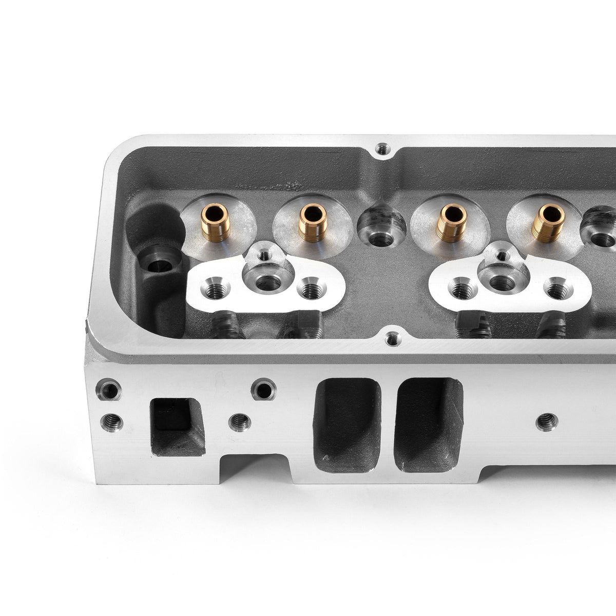 Chevy SBC 350 190cc 64cc Angle Aluminum Bare Cylinder Head