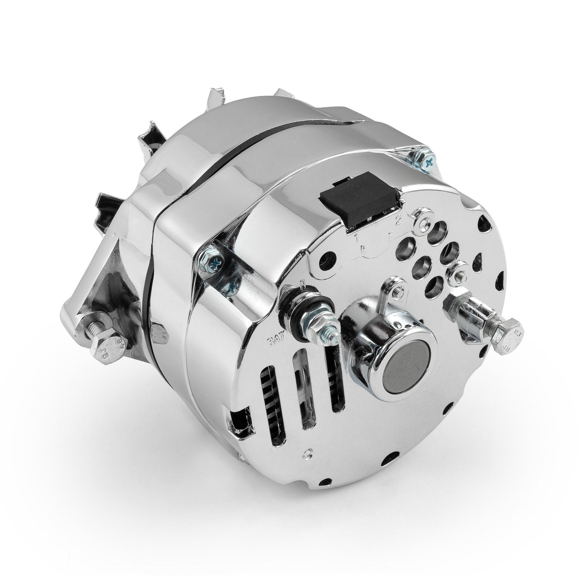 Universal 7127 GM 10SI V-Belt 100 Amp 3 Wire Internal Regulator Alternator [Chrome]