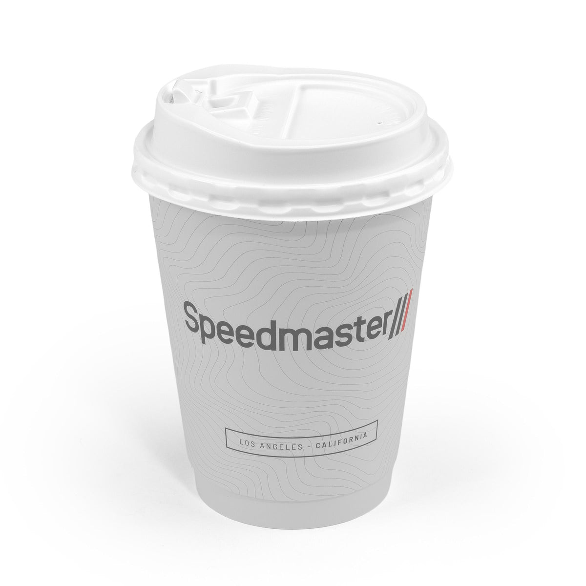 Sipper Lid for 12oz Coffee Cups - Pack of 25 [White]
